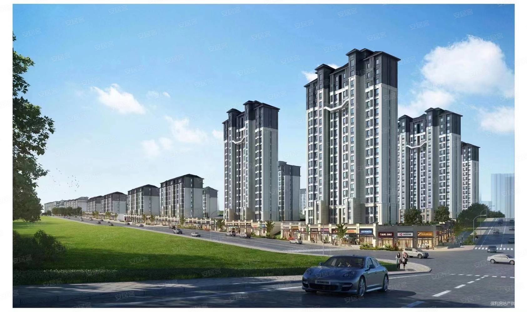 保利和府单价10300起精装78平经典小户型**自主