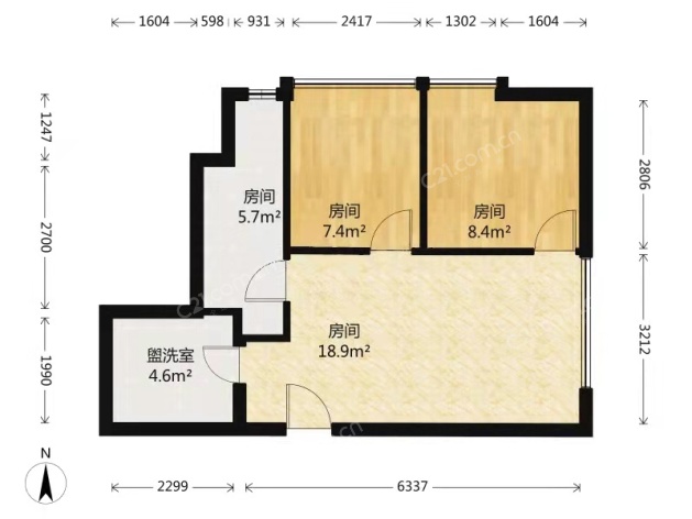 珺悦国际户型图图片