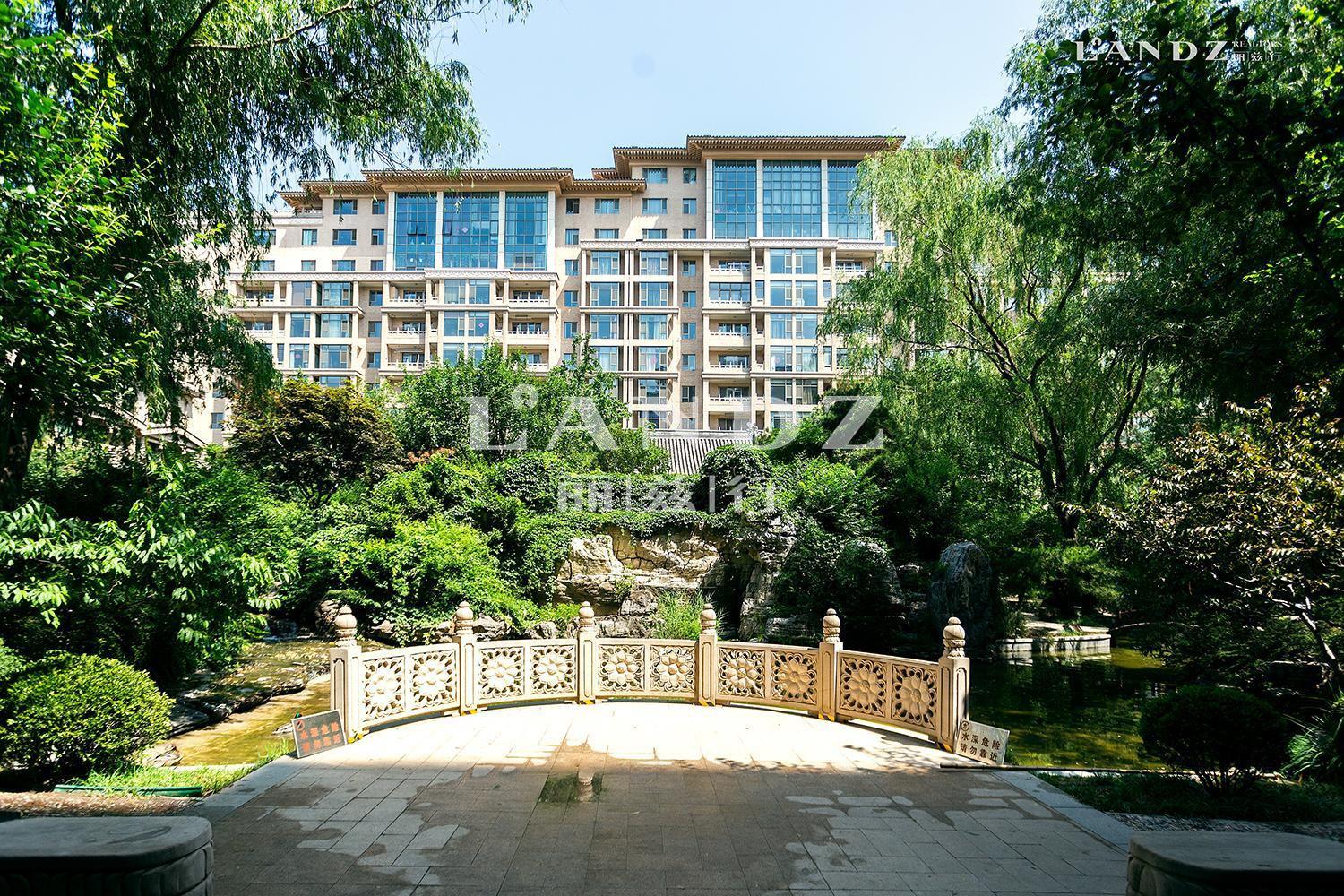 二环边紫御府联排别墅,上四下一格局,带花园车库