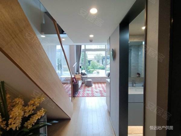 loft精装公寓涵碧紫金城单双钥匙采光好