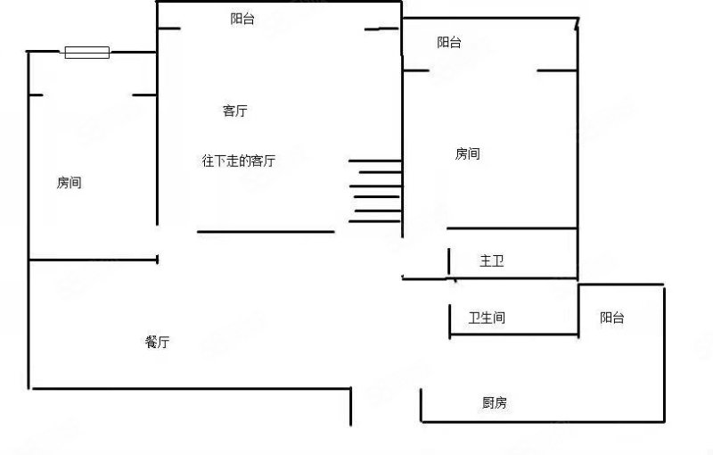 可全景VR看房（玉龙明珠）大4房精装入住 售价72.8万。