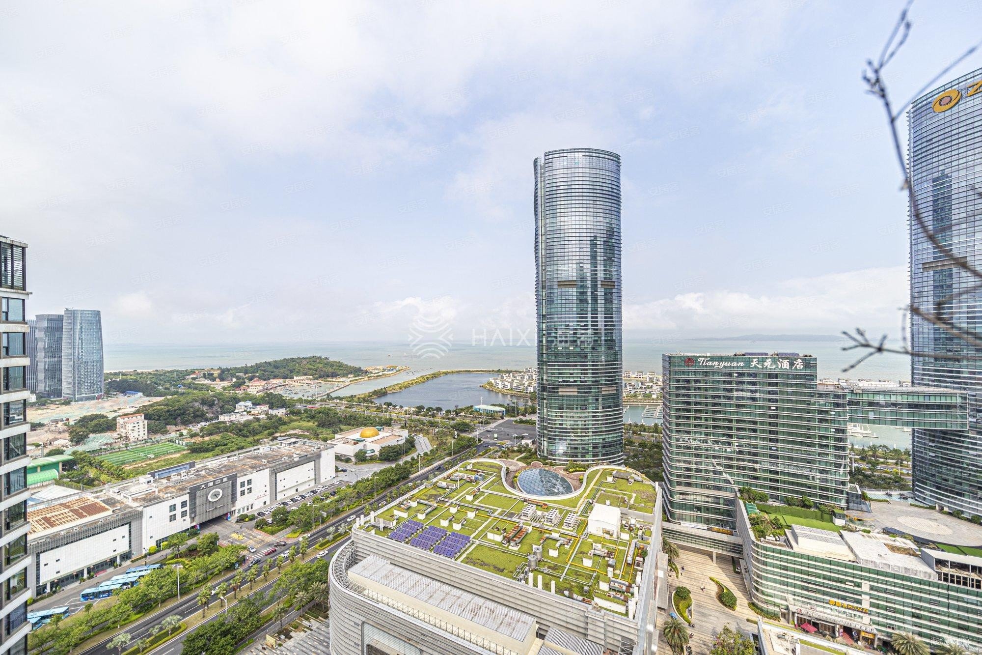 一线海景房海峡国际顶层楼中楼客厅挑空5房急售