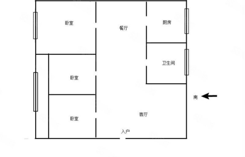 南北通透 中间好楼层 满五   商品住宅 居家自住 保养好