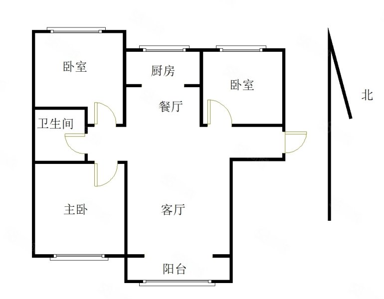 （新上）高铁新城，南北通透三居，送装修有房本，随时看房