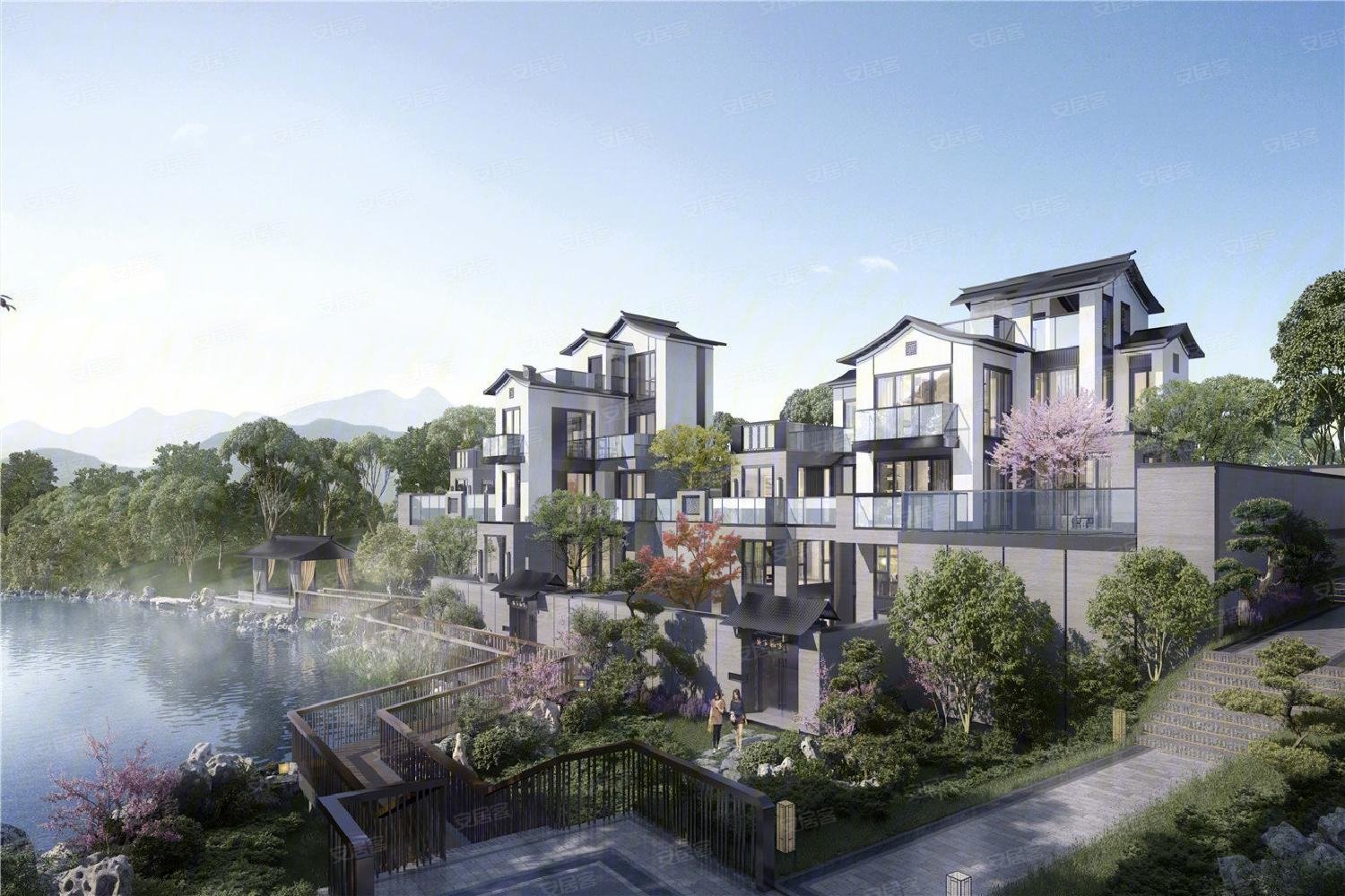 临安别墅,青山湖科技城地铁口中式合院临安别墅,青山