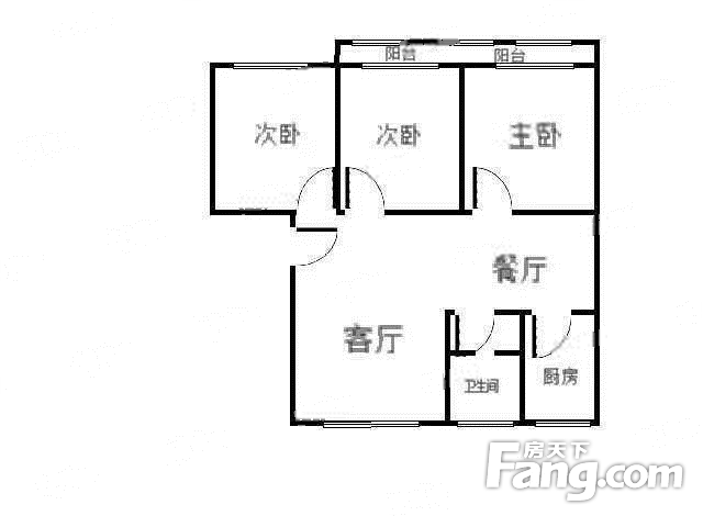 龙泽园一期满两年诚心出售*四房明厨明卫