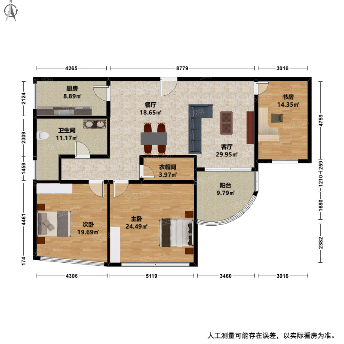 钱塘春晓花园户型图图片